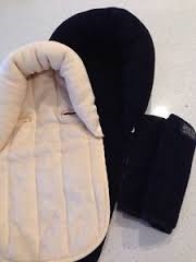 Jolly Jumper 2 in 1 Head Hugger Black Tan at Gotoddler Free Shipping